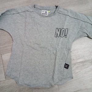 Nununu kids grey t-shirt size 8-9